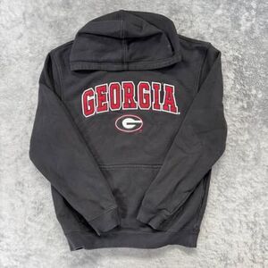 Colosseum Athletics Youth Large 14/16 Georgia Bulldogs Cotton Hoodie Spellout